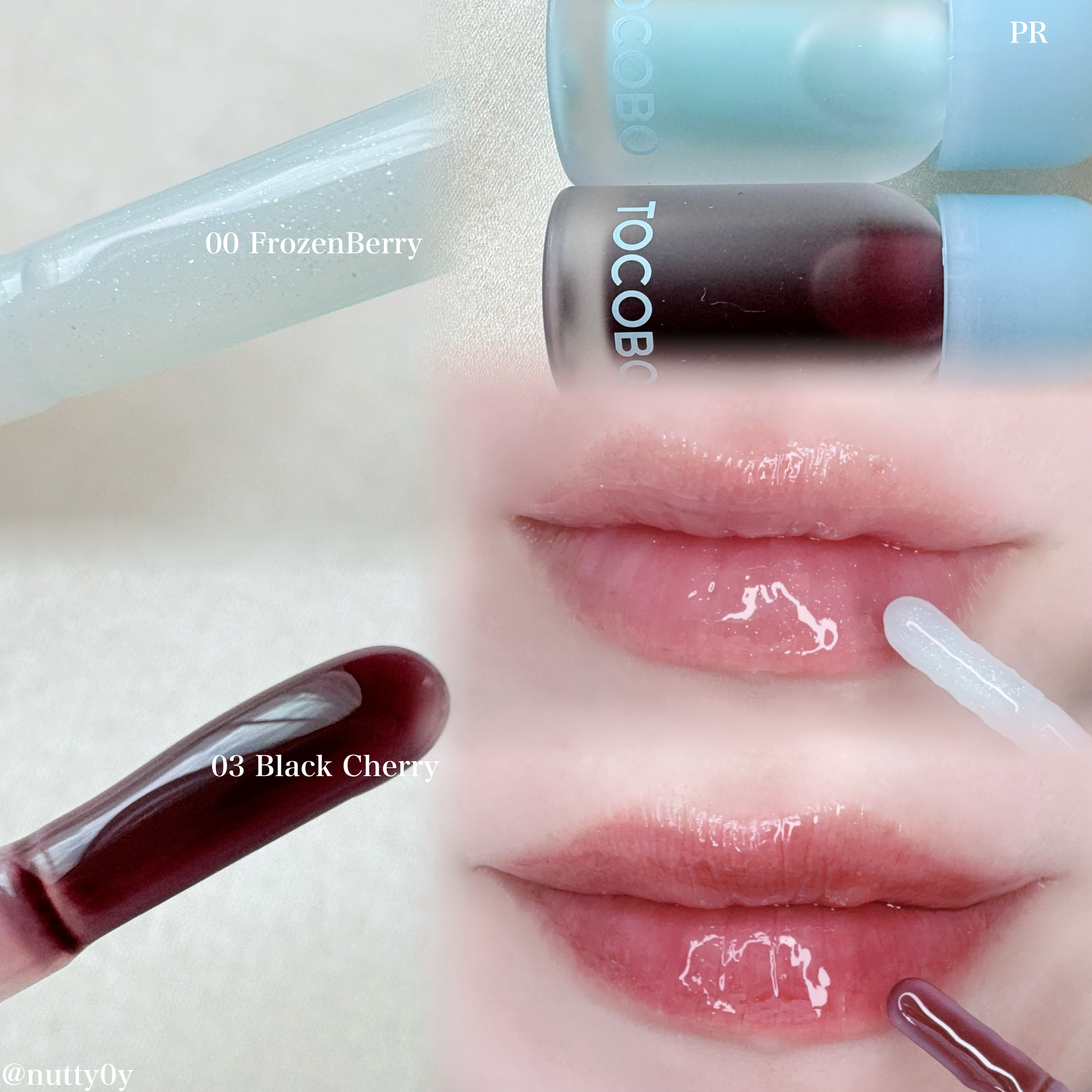 ジューシーベリープランピングリップオイル/TOCOBO/リップグロスを使ったクチコミ（2枚目）