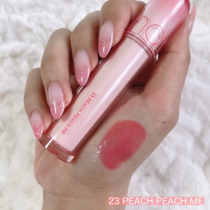 ザ ジューシーラスティングティント/rom&nd/リップティントを使ったクチコミ(4枚目)