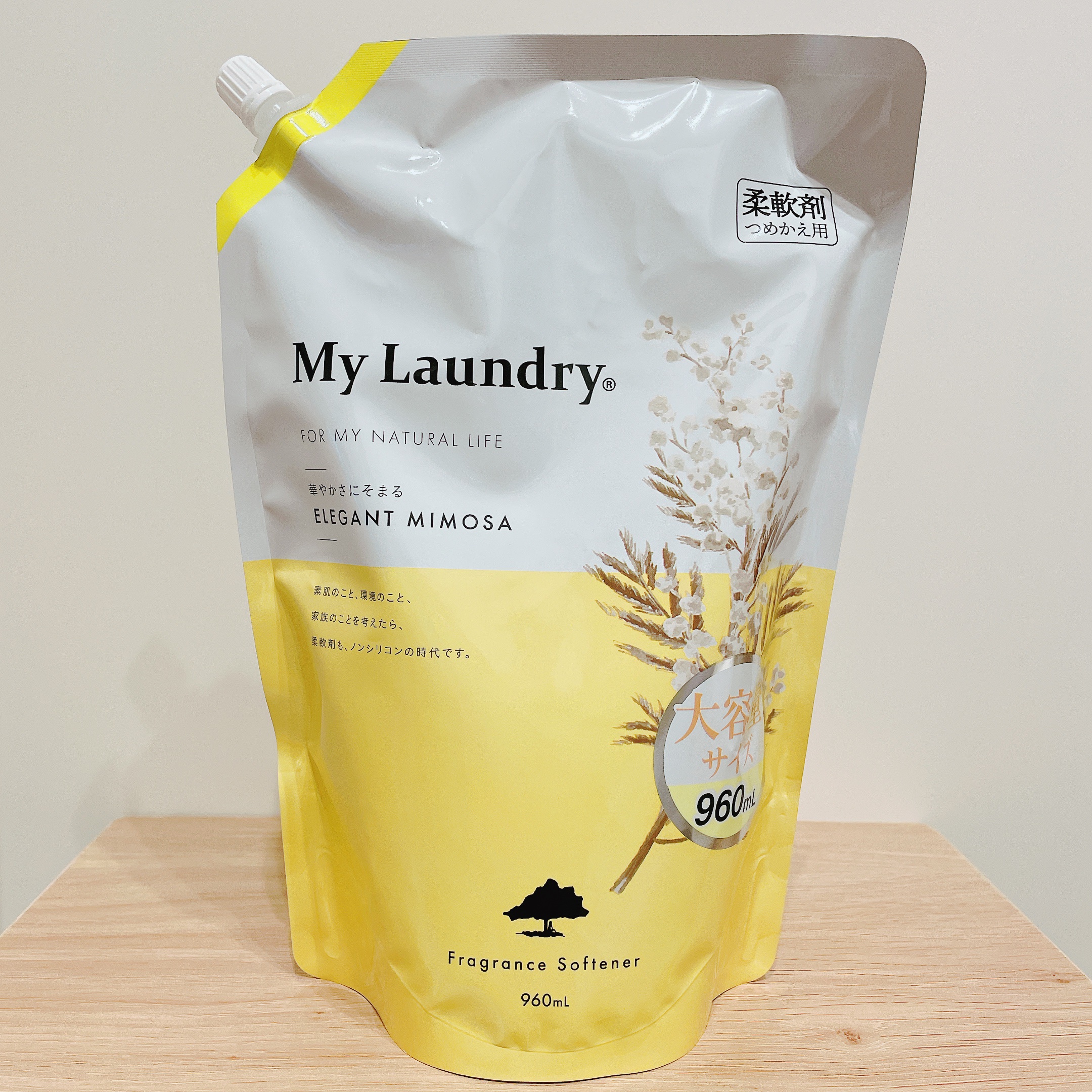 マイランドリー エレガントミモザの香り/マイランドリー/柔軟剤を使ったクチコミ（3枚目）