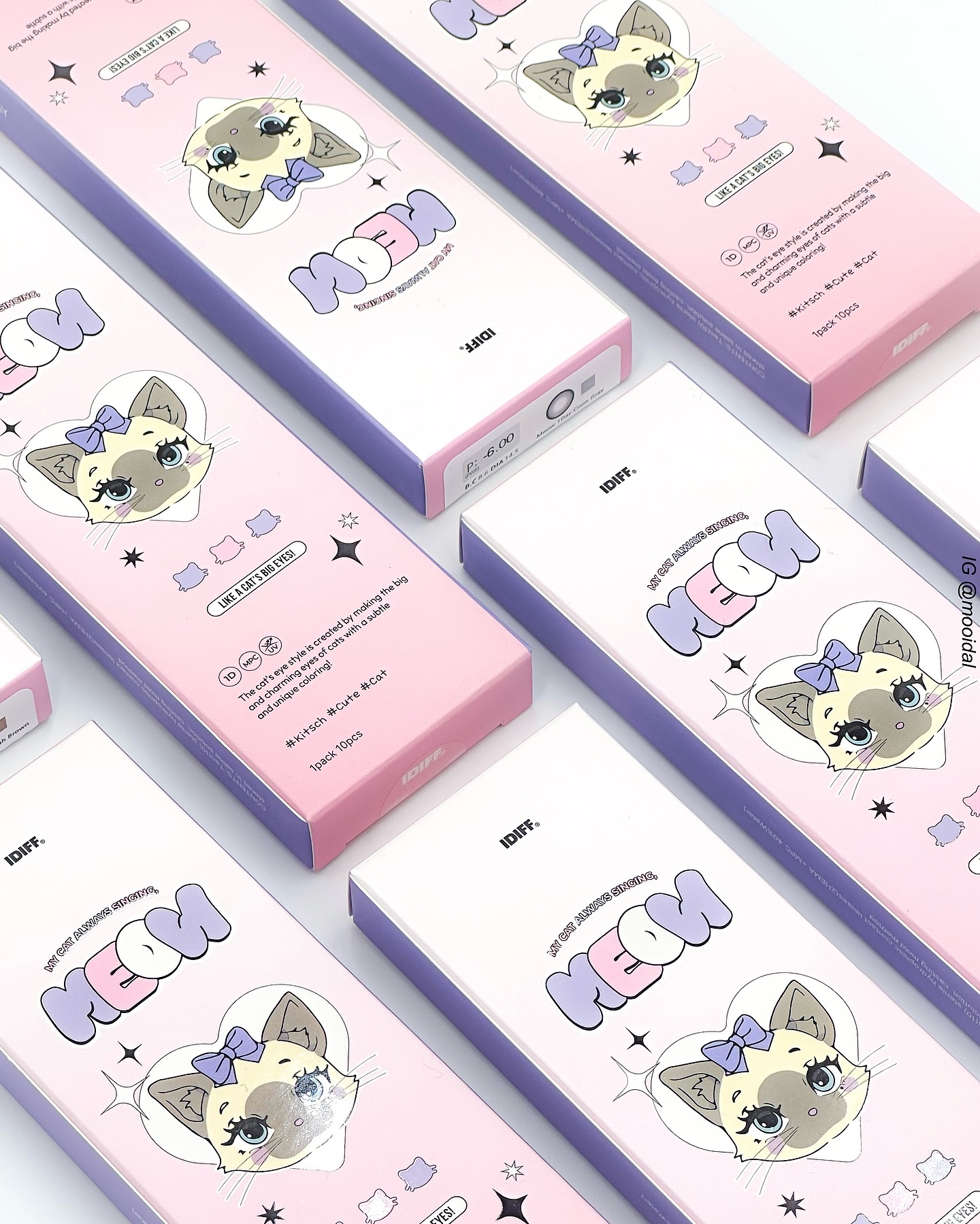 IDIFF MEOW 1DAY/OLOLA/ワンデー（１DAY）カラコンを使ったクチコミ（2枚目）