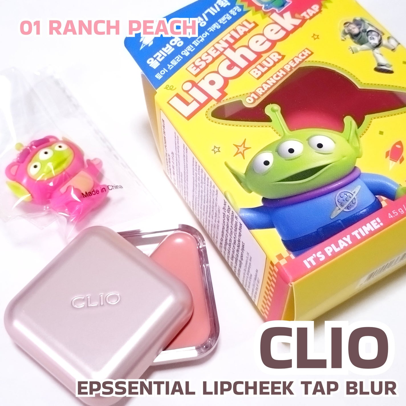 エッセンシャル リップチーク タップ/CLIO/ジェル・クリームチークを使ったクチコミ(1枚目)