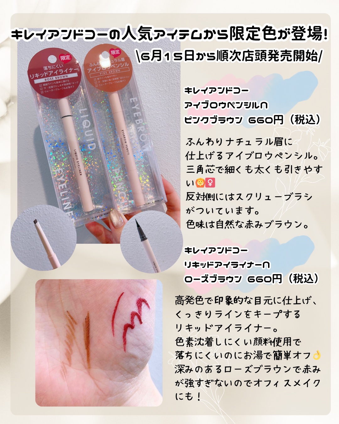 リキッドアイライナー/Kirei&co./リキッドアイライナーを使ったクチコミ（1枚目）