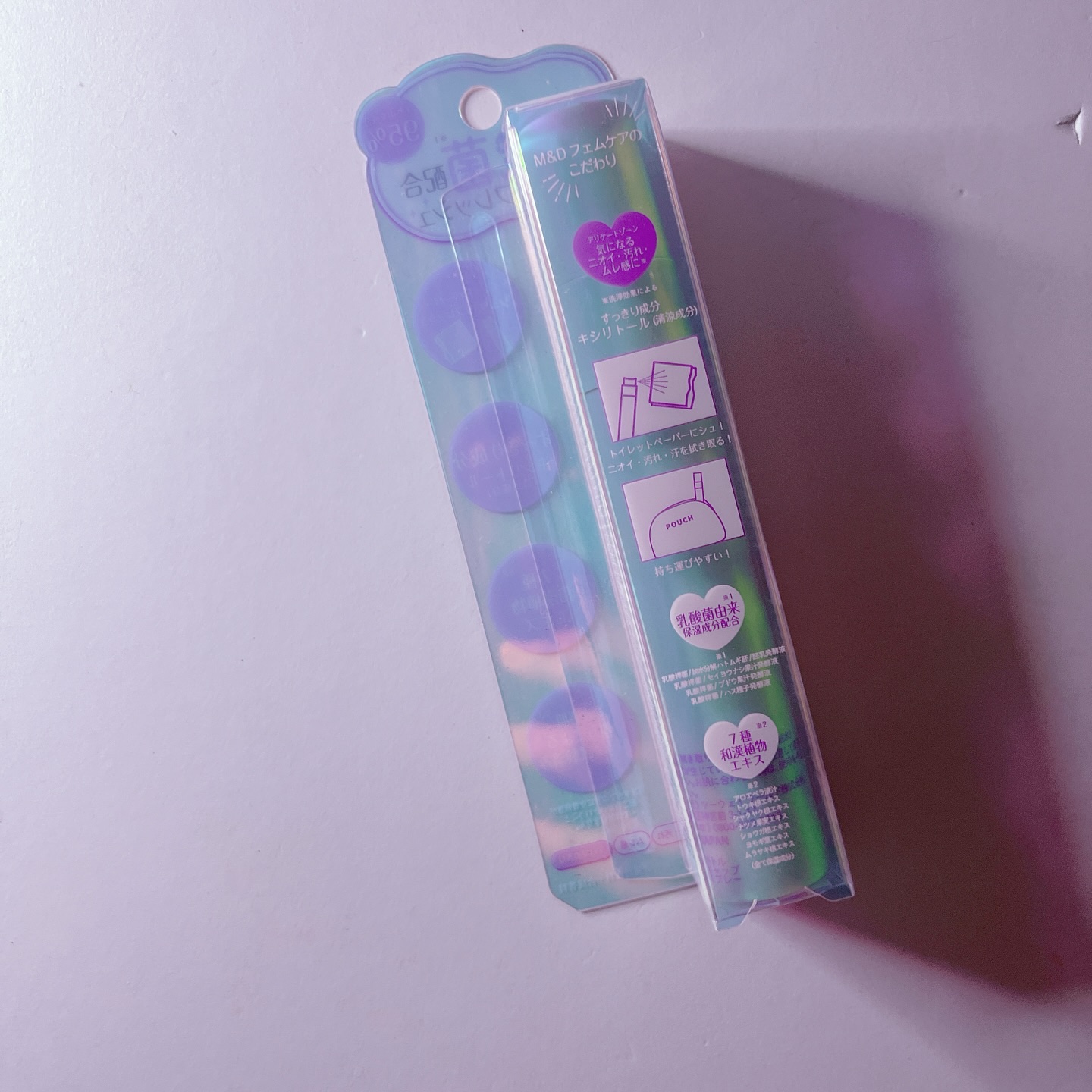 マザー＆ドーター デリケート拭き取りミスト/Mother&Daughter/デリケートゾーンケアを使ったクチコミ（2枚目）