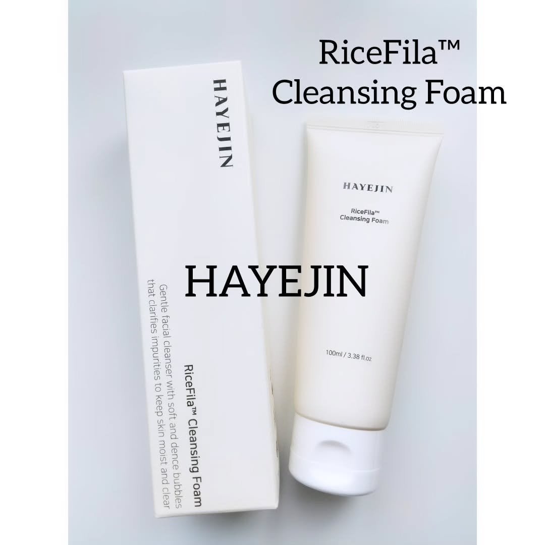 Rice Fila Cleansing Foam/HAYEJIN/クレンジングジェルを使ったクチコミ(1枚目)