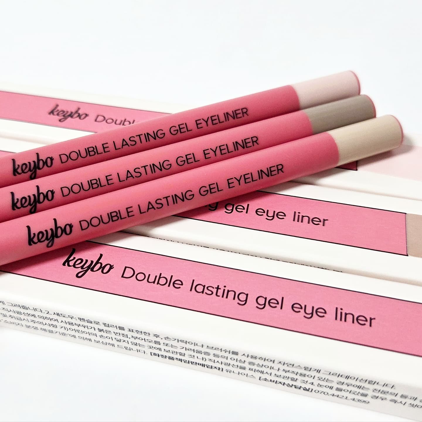 ダブルラスティングジェルアイライナー/keybo/スティックアイシャドウを使ったクチコミ（2枚目）