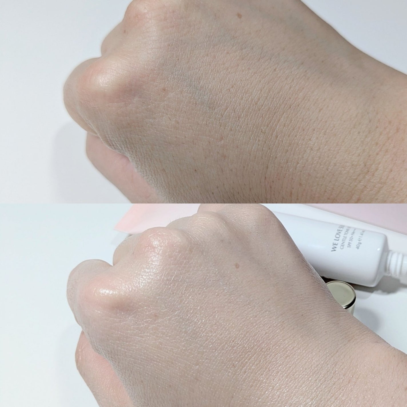 ウィーラブサン ジェントルトーンアップ UVクリーム/FEMMUE/日焼け止めクリームを使ったクチコミ(3枚目)