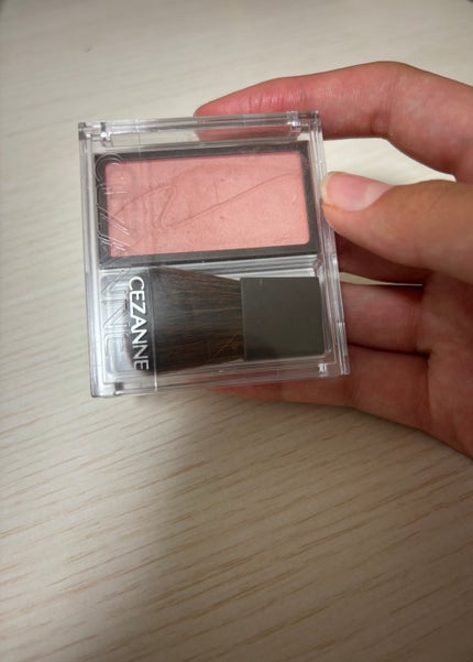 チークブラッシュ/CEZANNE/パウダーチークを使ったクチコミ(1枚目)