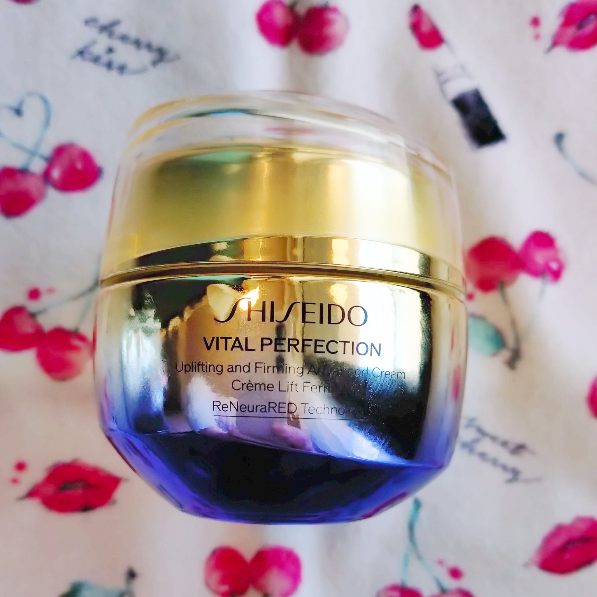 バイタルパーフェクション アドバンスクリーム 本体50g/SHISEIDO/フェイスクリームを使ったクチコミ（1枚目）