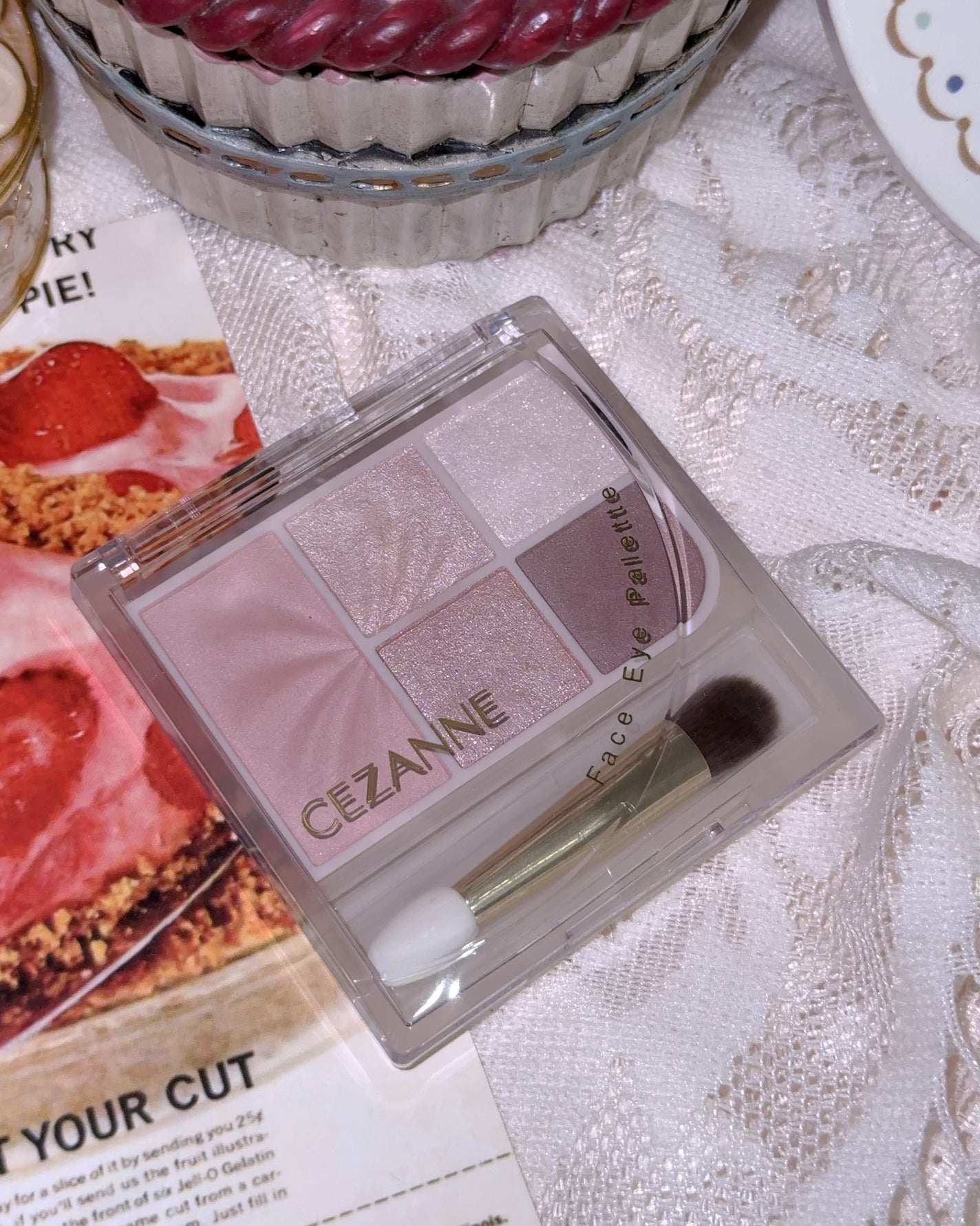 フェイスアイパレット/CEZANNE/アイシャドウを使ったクチコミ(6枚目)