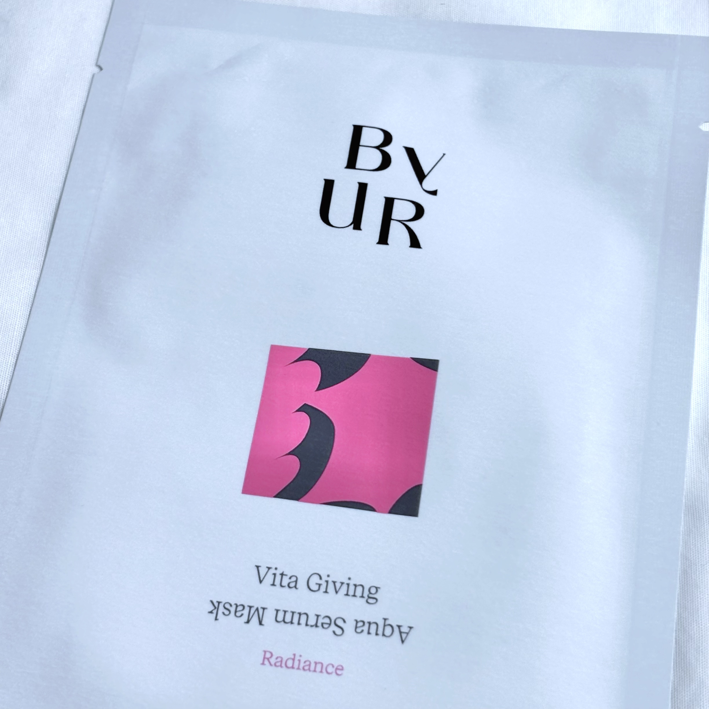 ビタギビング アクアセラムマスク/ByUR/シートマスク・パックを使ったクチコミ（3枚目）