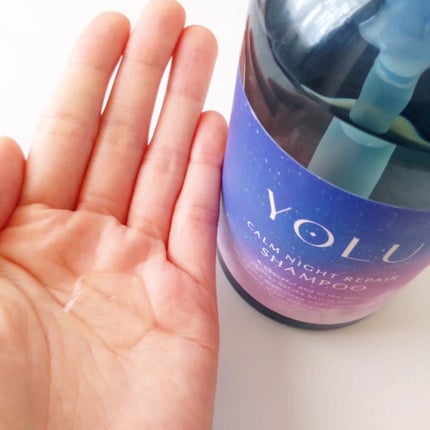 カームナイトリペアシャンプー/トリートメント/YOLU/シャンプー・コンディショナーを使ったクチコミ(3枚目)