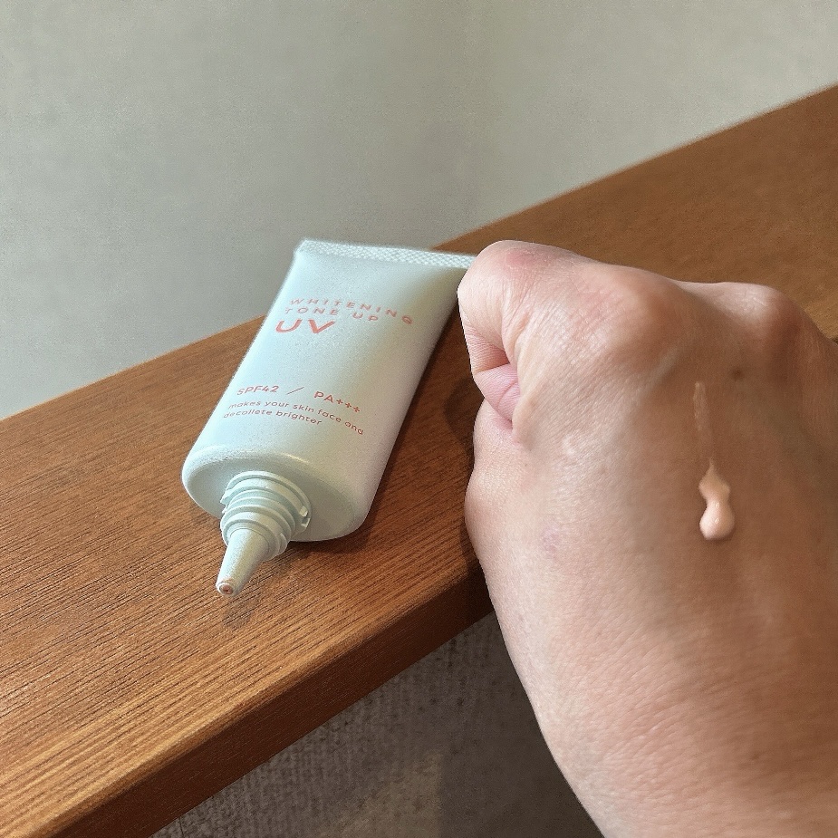 美白トーンアップUV/コージー/日焼け止めミルクを使ったクチコミ（2枚目）