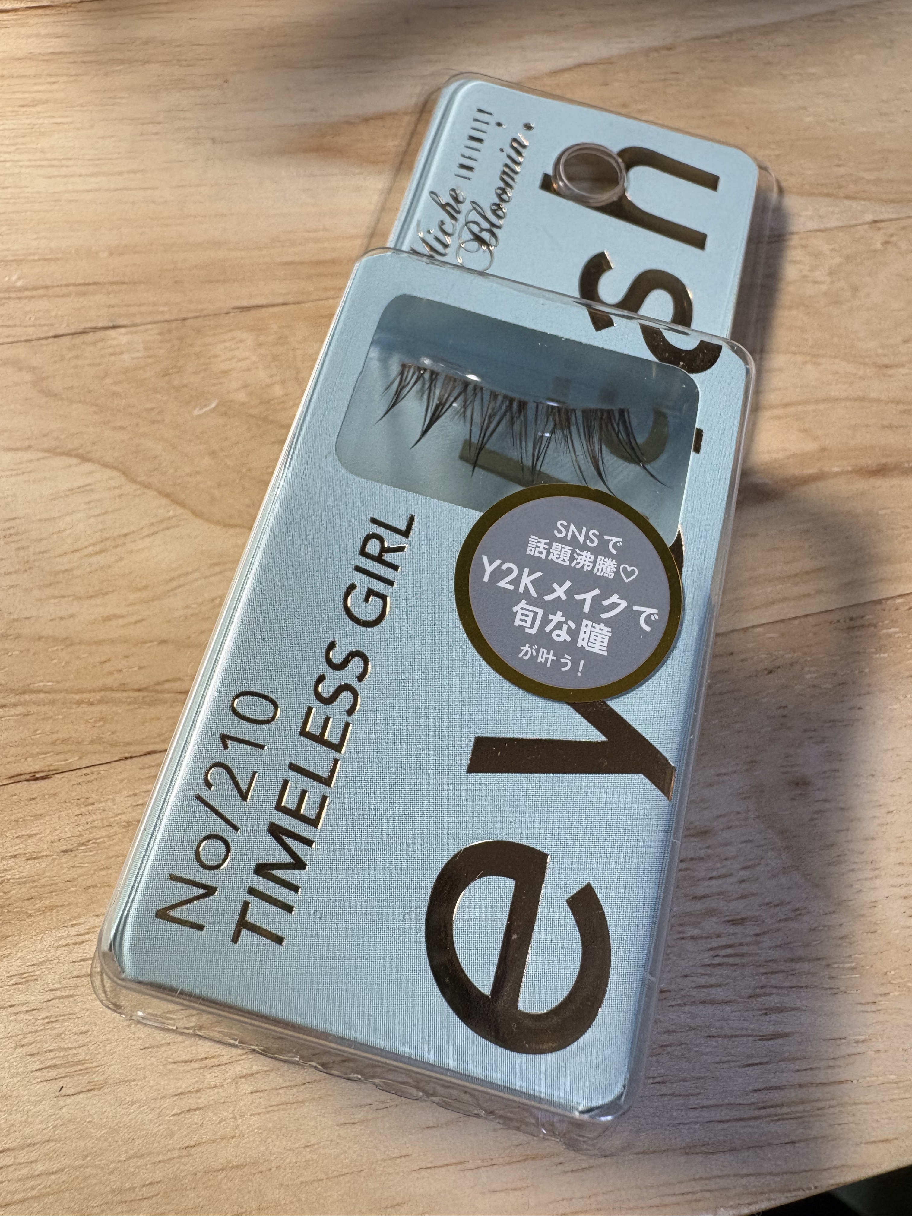 ミッシュブルーミン アイラッシュ インフィニティライン NO.210 タイムレスガール/ミッシュブルーミン/つけまつげを使ったクチコミ（1枚目）