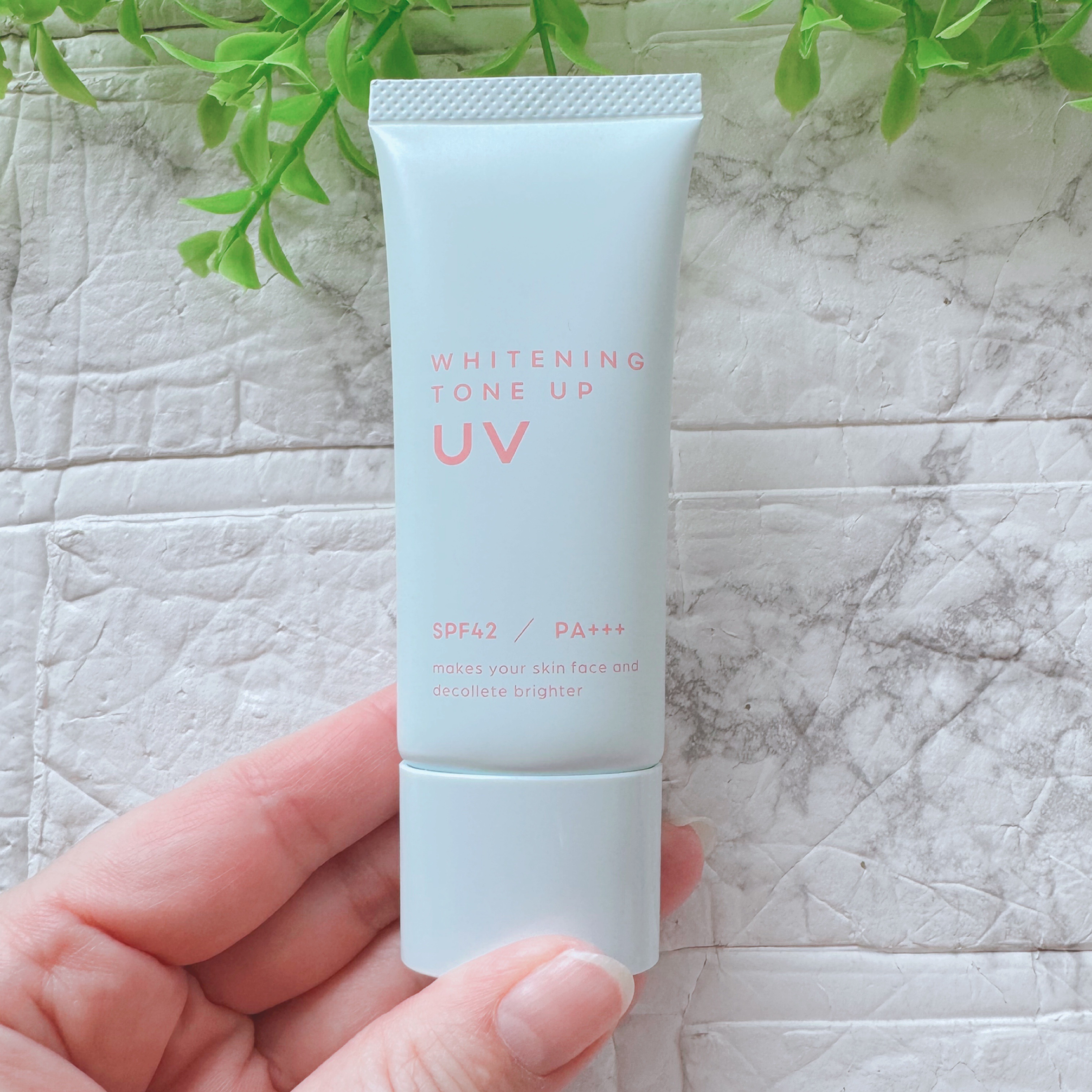 美白トーンアップUV/コージー/日焼け止めミルクを使ったクチコミ（1枚目）