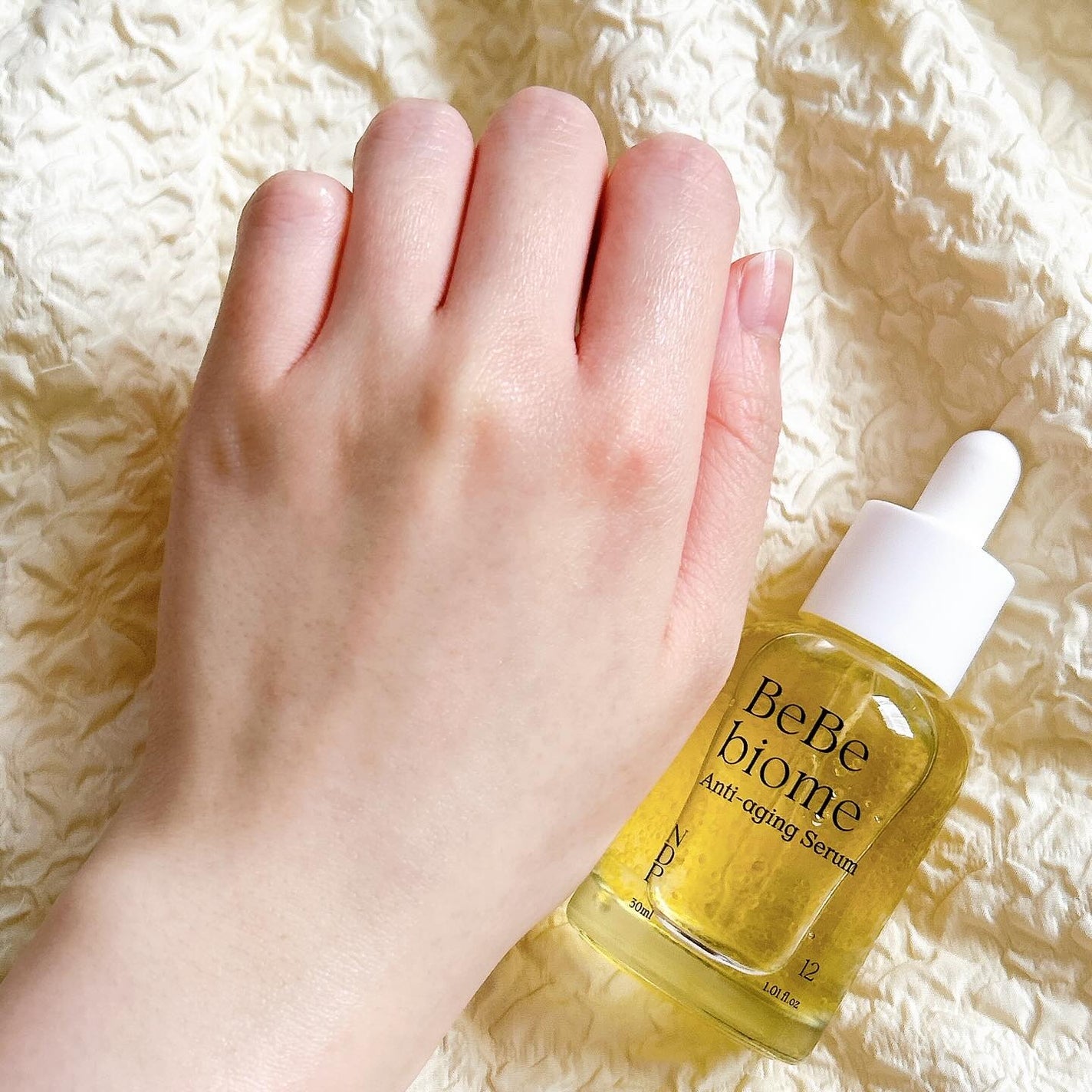 ベベバイオームアンチエイジングセラム/NATURAL DERMA PROJECT/美容液を使ったクチコミ(6枚目)