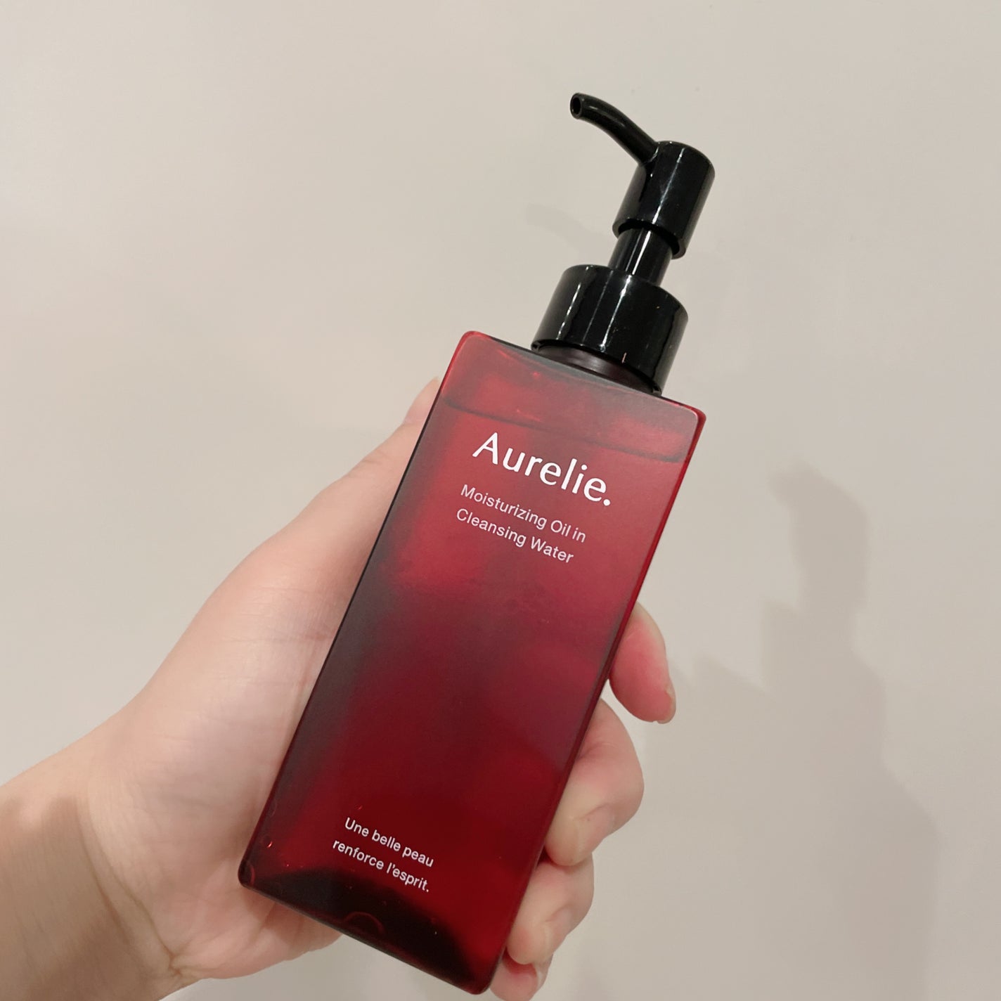 オレリー モイストオイルインクレンジングウォーター/Aurelie./クレンジングウォーターを使ったクチコミ(1枚目)