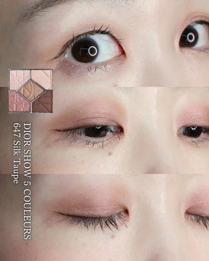 ディオールショウ サンク クルール(限定品)/Dior/アイシャドウを使ったクチコミ(3枚目)