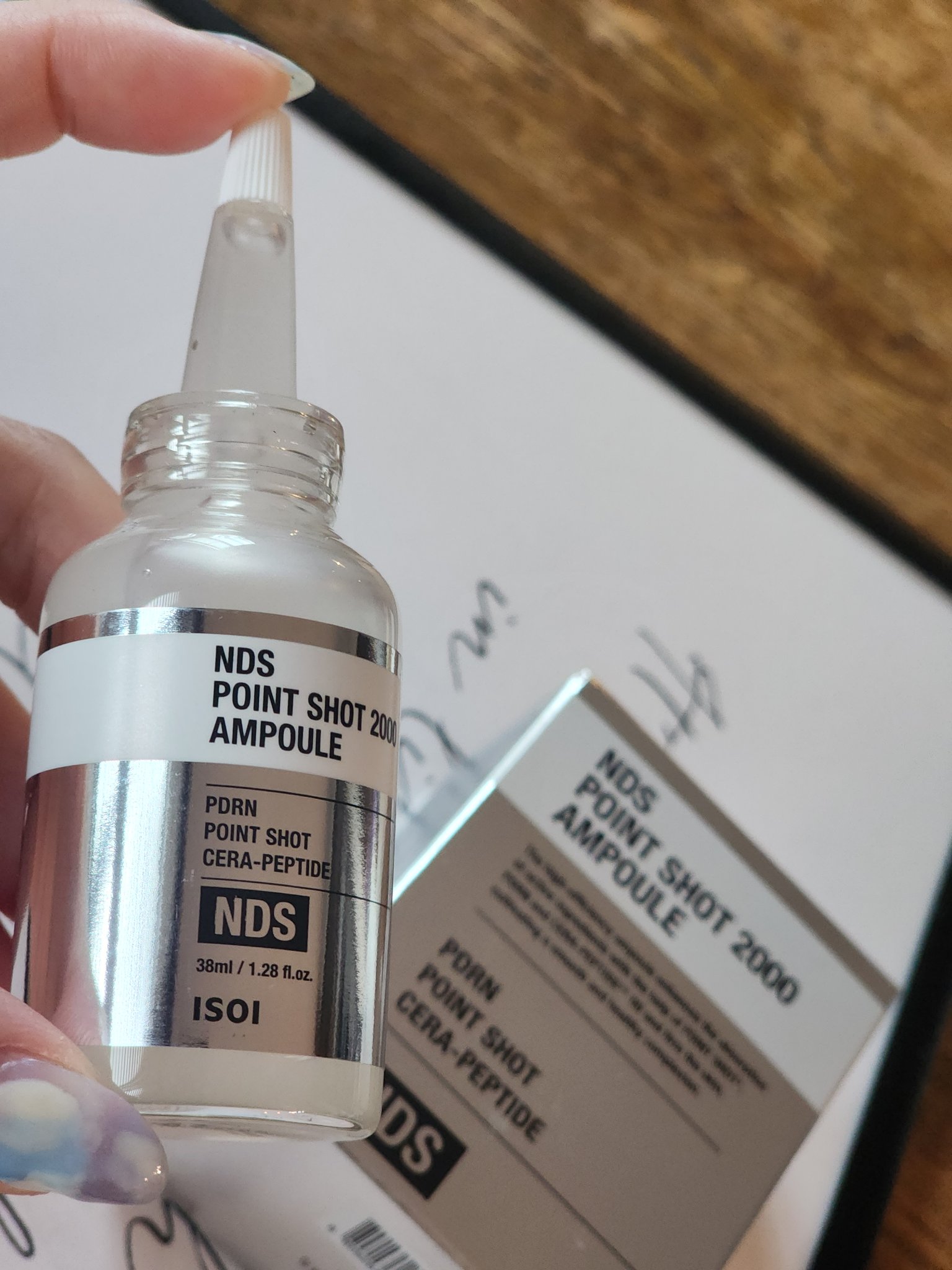 NDSポイントショット2000アンプル/ISOI/美容液を使ったクチコミ（1枚目）