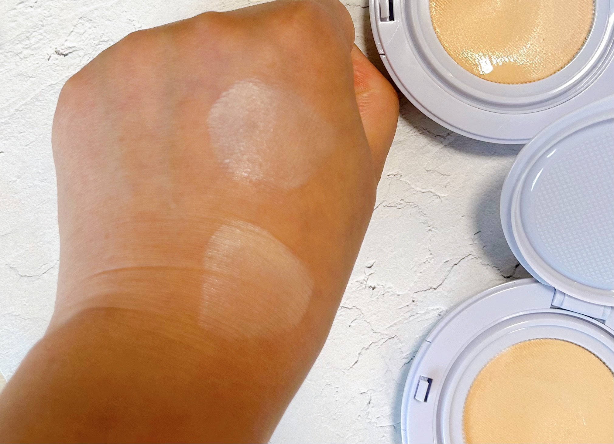 エアーフィットクッション/too cool for school/クッションファンデーションを使ったクチコミ（3枚目）