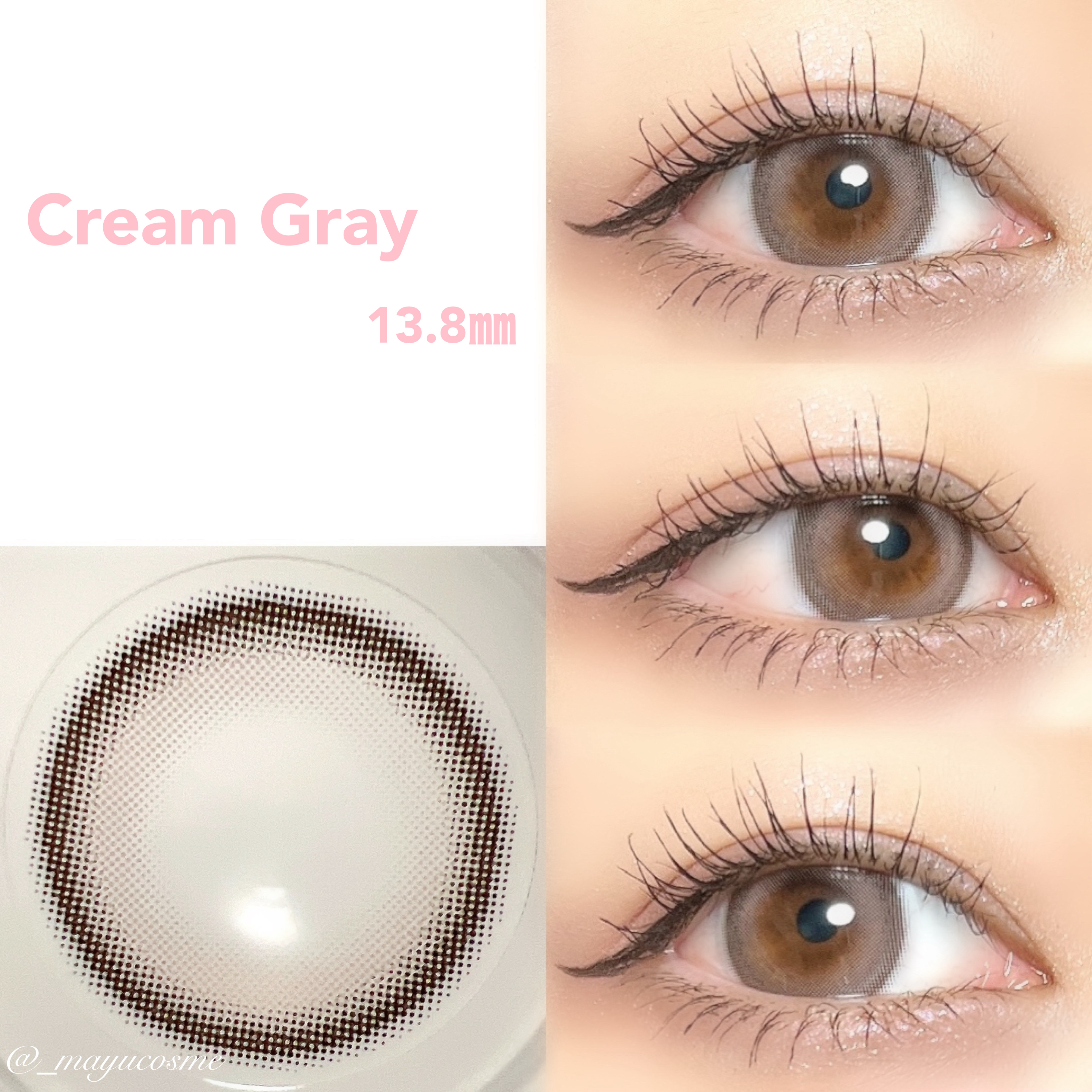 chuuLENS Milk&Tea Royal 1day/chuu LENS/ワンデー（１DAY）カラコンを使ったクチコミ（3枚目）