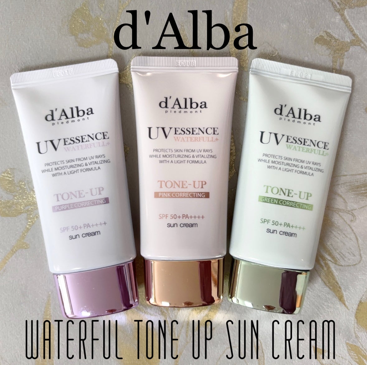 ダルバ ウォータフル トーンアップ サンクリーム(パープル)/ダルバ/日焼け止めクリームを使ったクチコミ(1枚目)