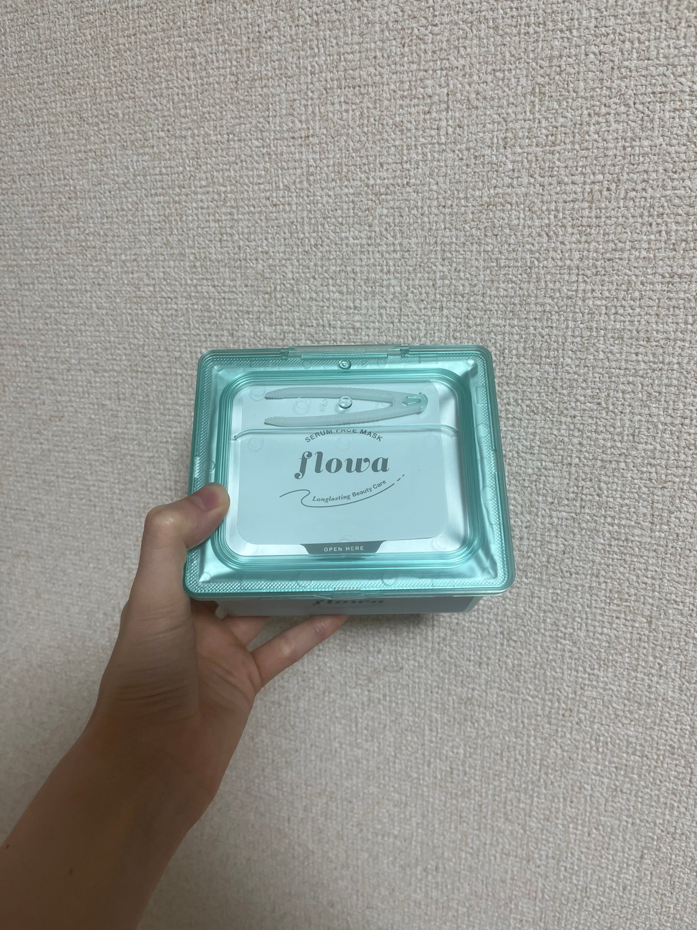 美容液フェイスマスク/FLOWA/シートマスク・パックを使ったクチコミ(1枚目)