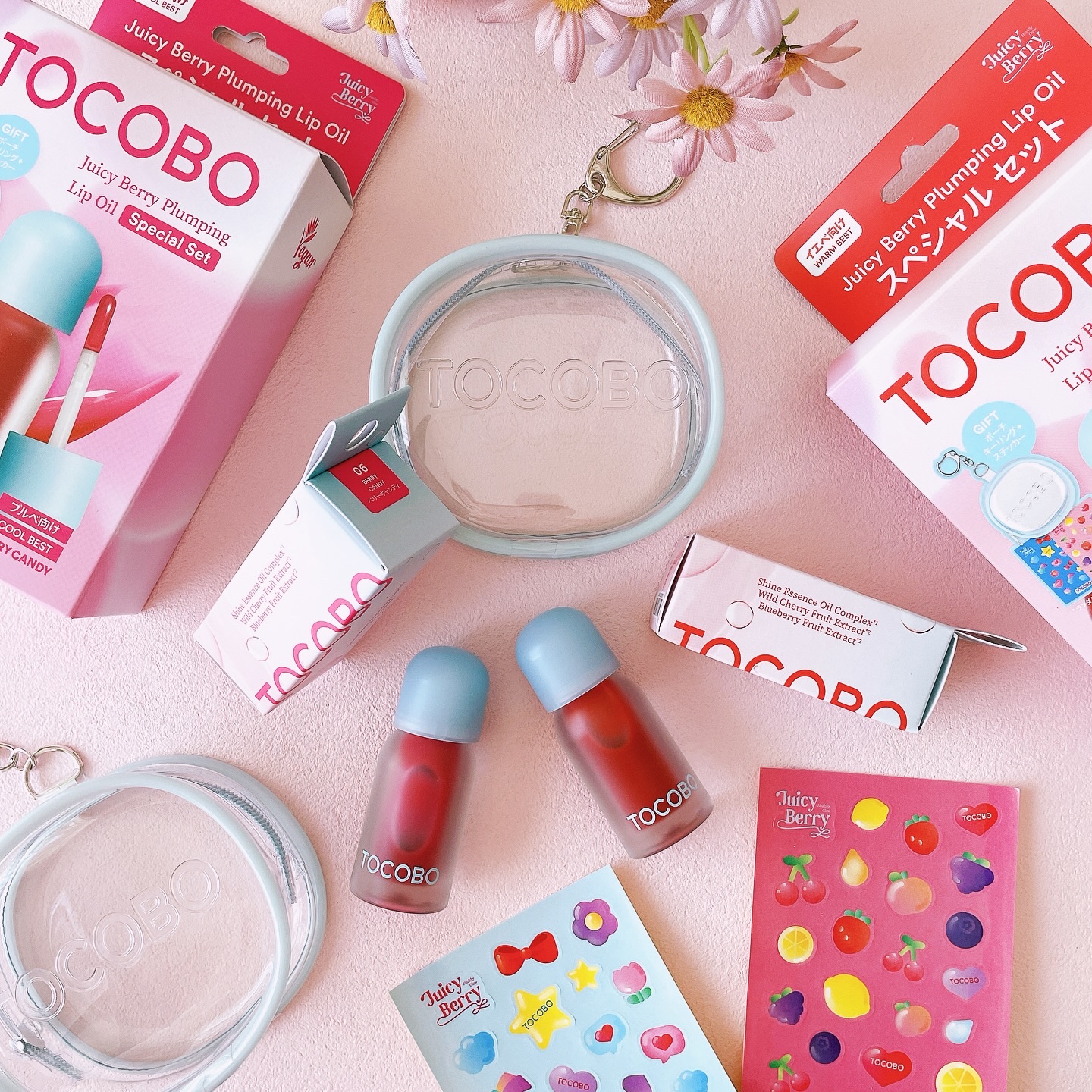 ジューシーベリープランピングリップオイル/TOCOBO/リップグロスを使ったクチコミ（1枚目）