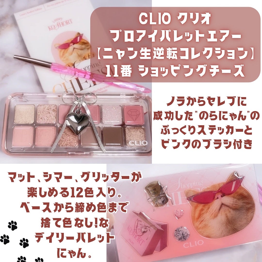 プロ アイ パレット エアー/CLIO/アイシャドウパレットを使ったクチコミ(2枚目)