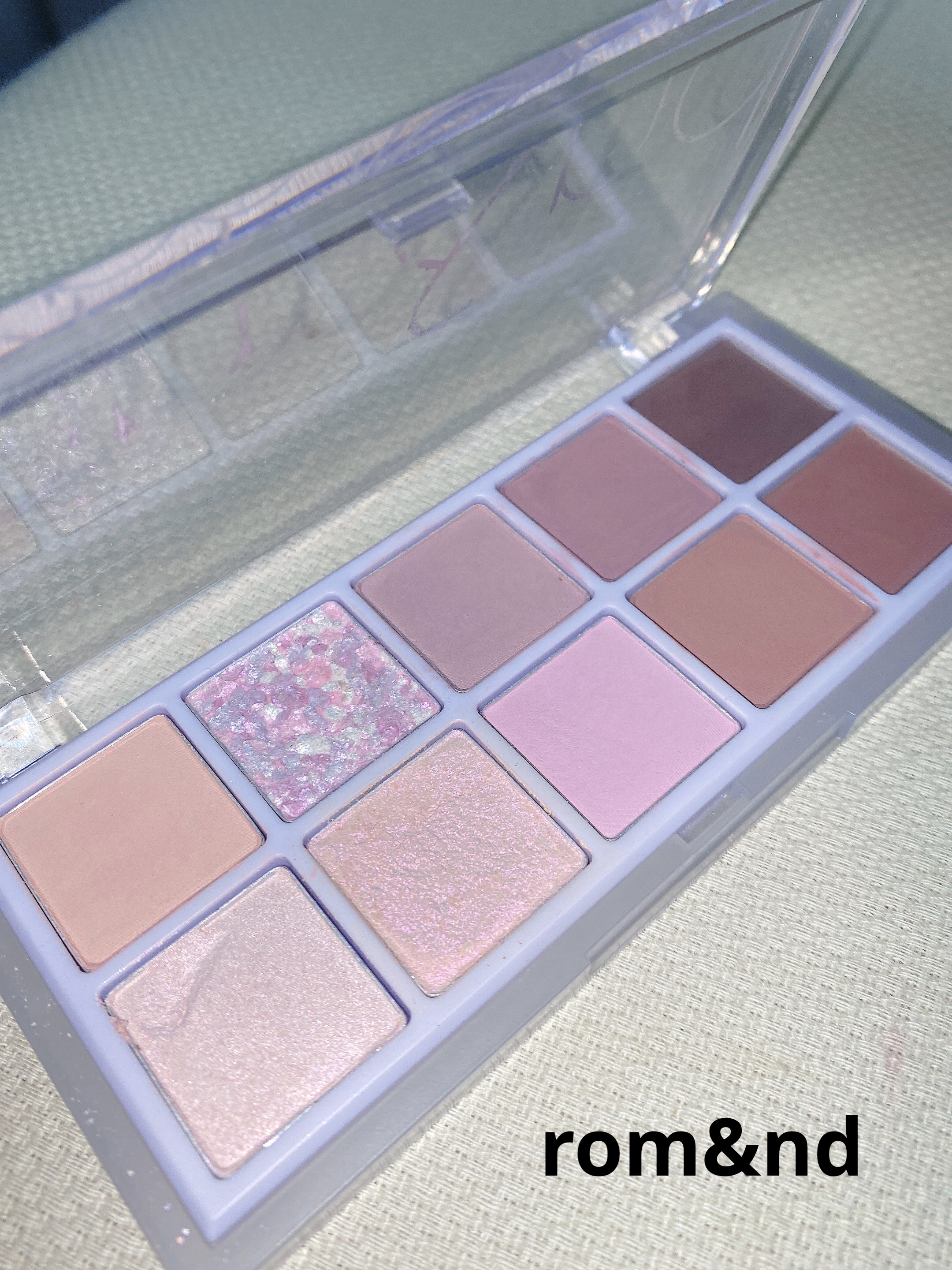 ベターザンパレット/rom&nd/アイシャドウパレットを使ったクチコミ（1枚目）