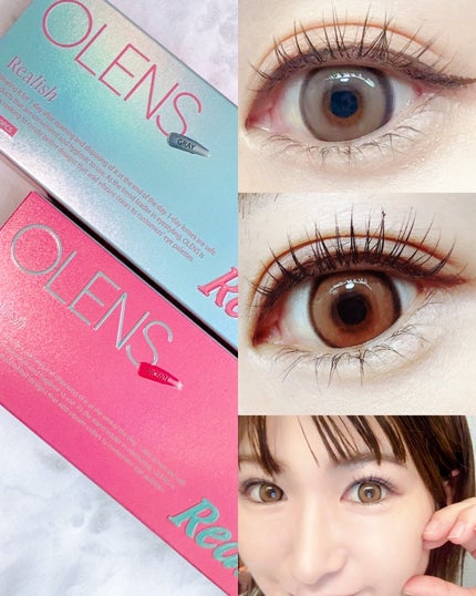 Realish 1day/OLENS/ワンデー(1DAY)カラコンを使ったクチコミ(4枚目)