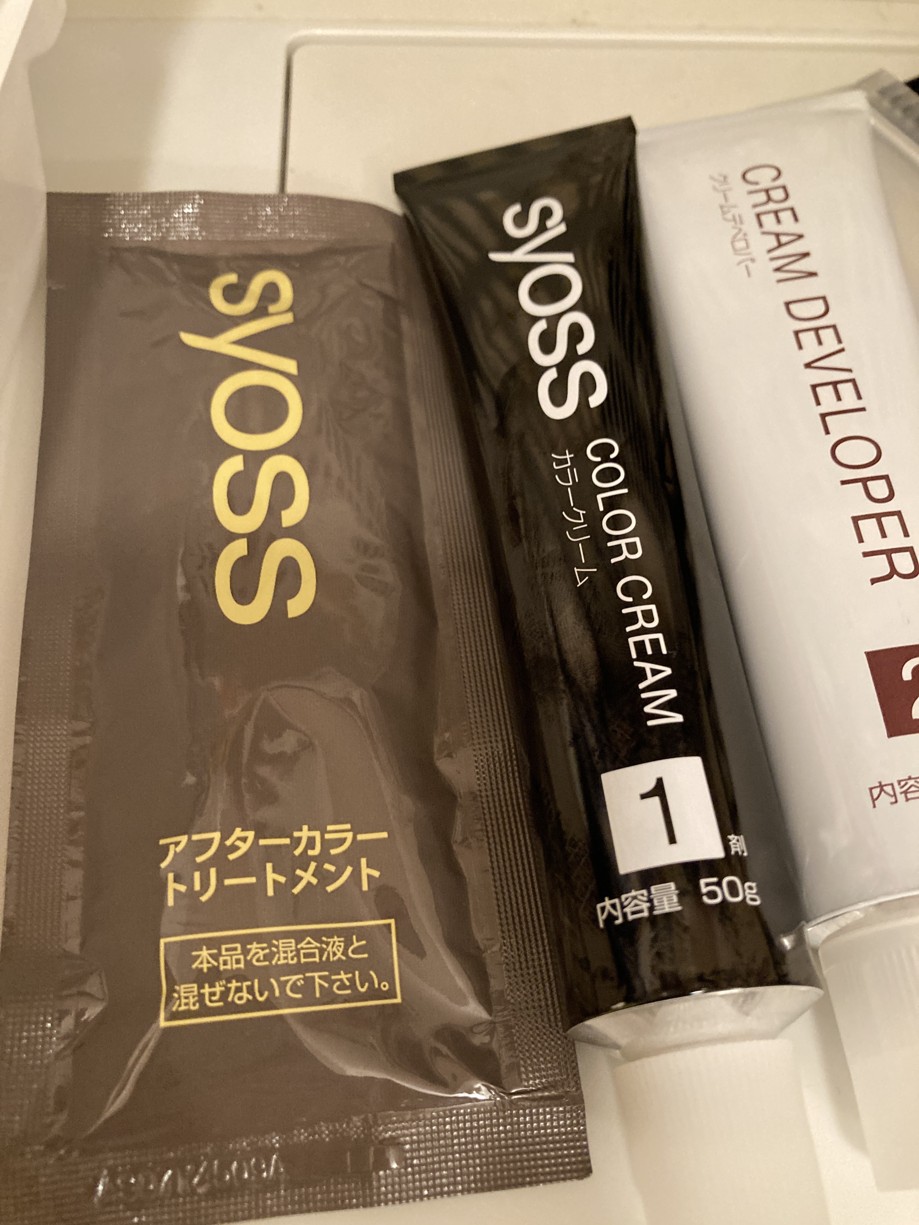 クレイクリーム/サイオス/ヘアカラーを使ったクチコミ（2枚目）