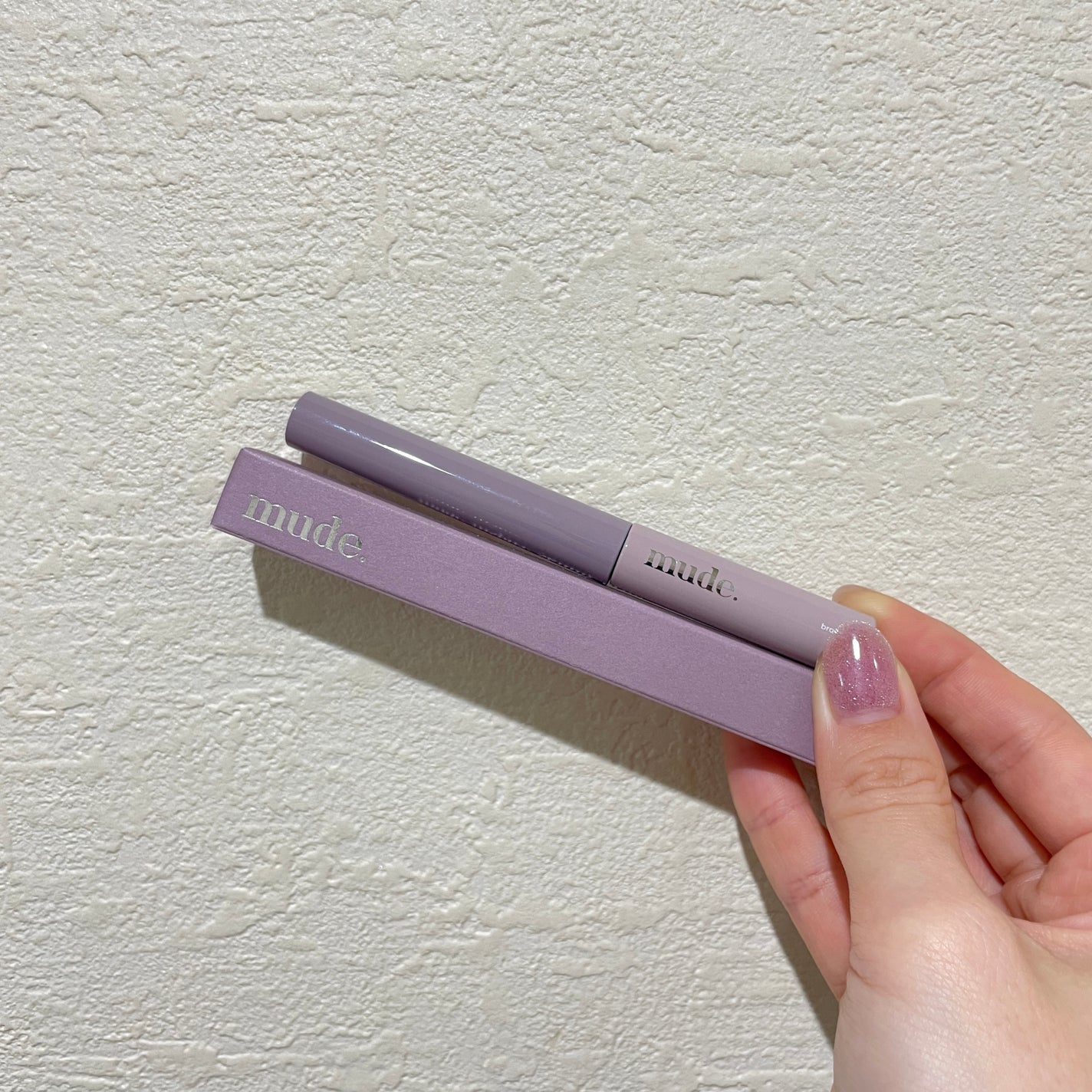 インスパイアスキニーブロウカラ/mude/眉マスカラを使ったクチコミ(1枚目)