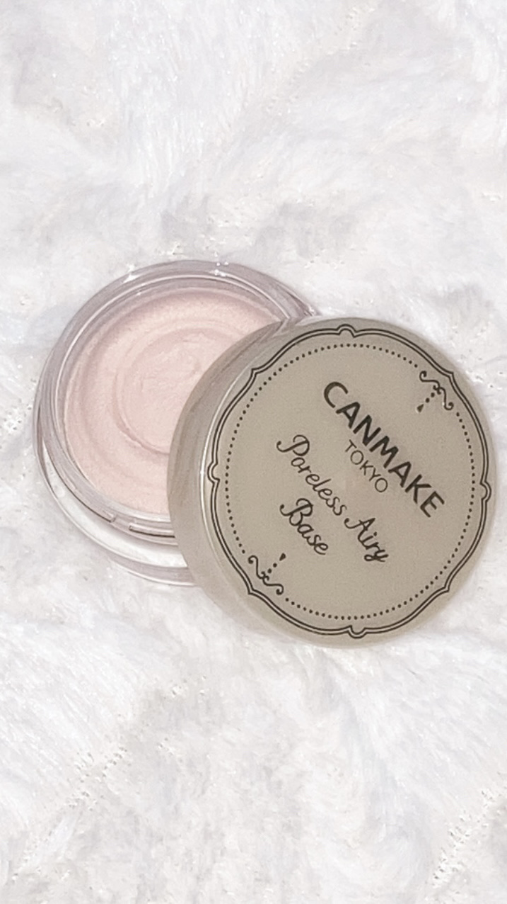 ポアレスエアリーベース/キャンメイク/化粧下地を使ったクチコミ（1枚目）