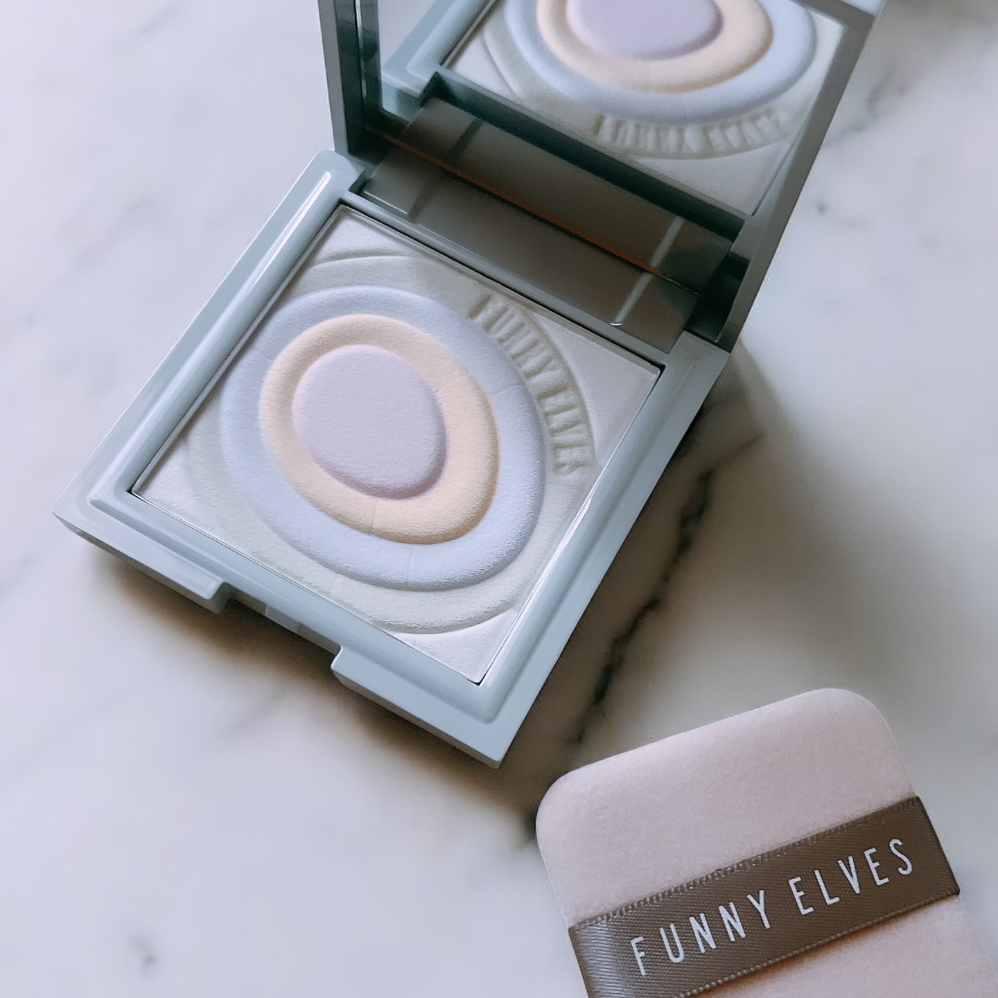 ネビュラ プレストパウダー/FUNNY ELVES方里/プレストパウダーを使ったクチコミ（1枚目）