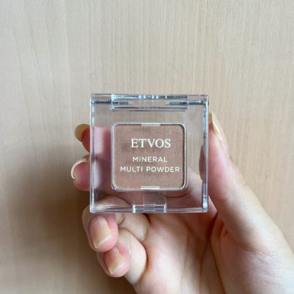 ミネラルマルチパウダー/エトヴォス/単色アイシャドウを使ったクチコミ(1枚目)