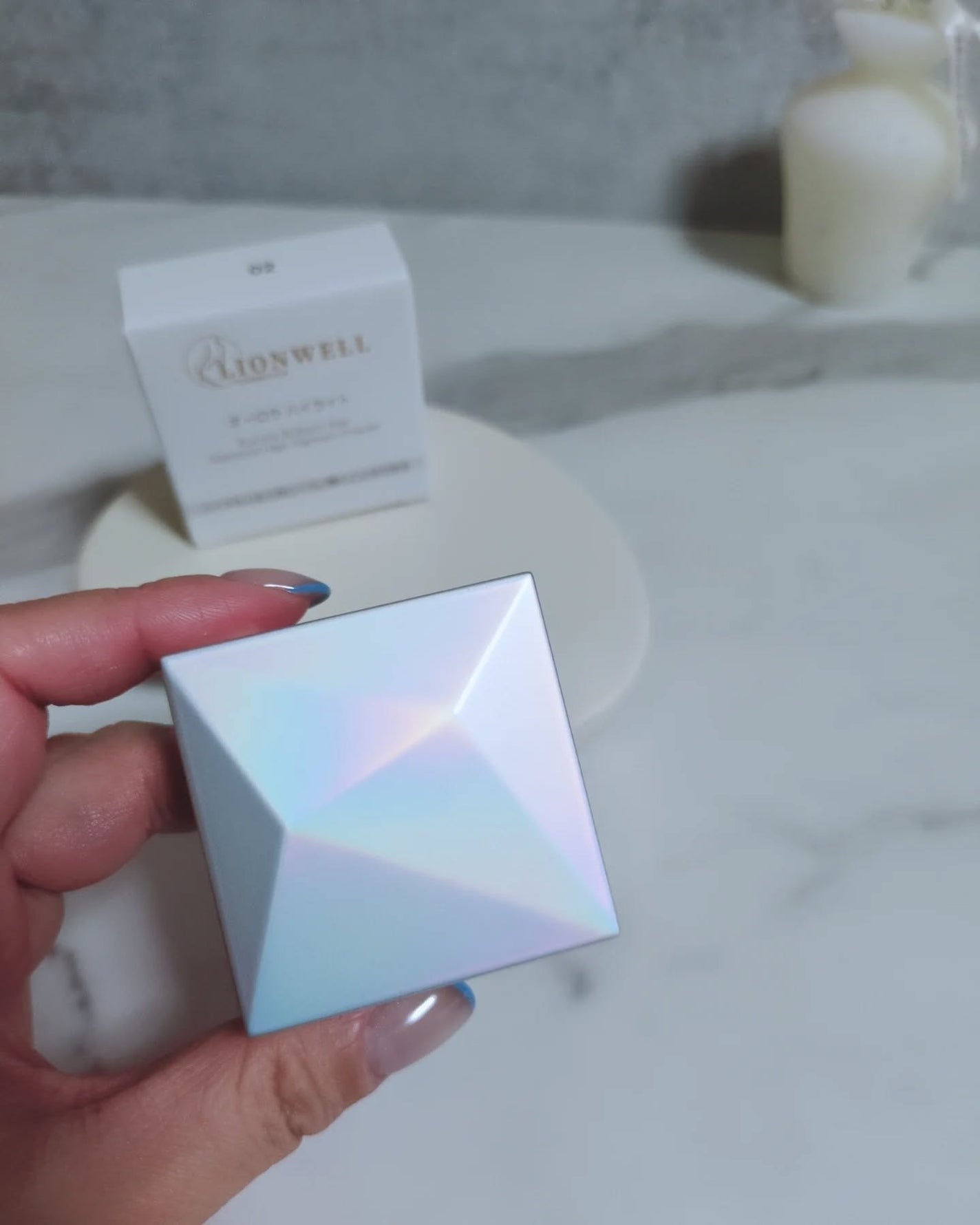 オーロラ ハイライト/LionWell(ライオンウェル)/パウダーハイライトを使ったクチコミ(7枚目)