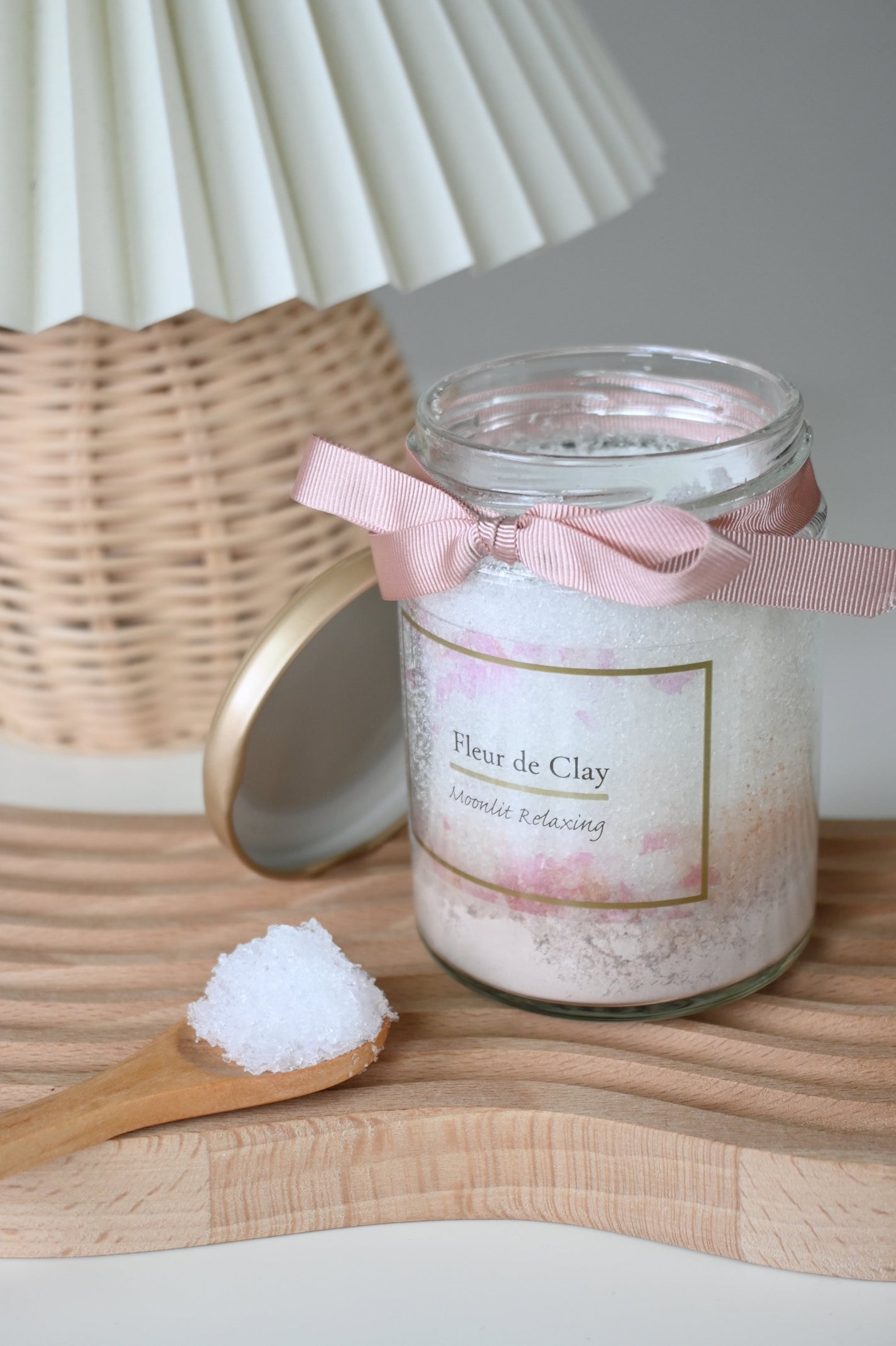 ピンククレイバスソルト センシュアスムーン/シャトンクーレ/無機塩系入浴剤を使ったクチコミ(2枚目)