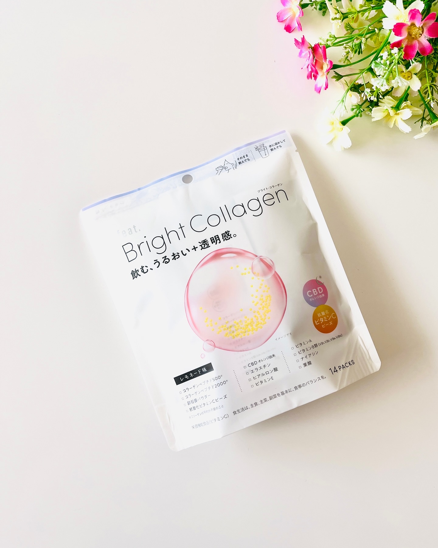 ブライト コラーゲン/Feat./美容サプリメントを使ったクチコミ（2枚目）