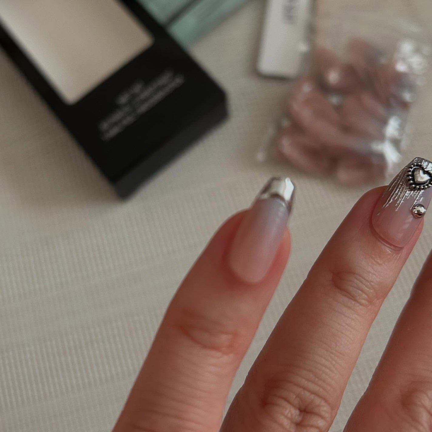 ネイルチップ(シールタイプ)/FINGER SUIT/ネイルチップ・パーツを使ったクチコミ(7枚目)