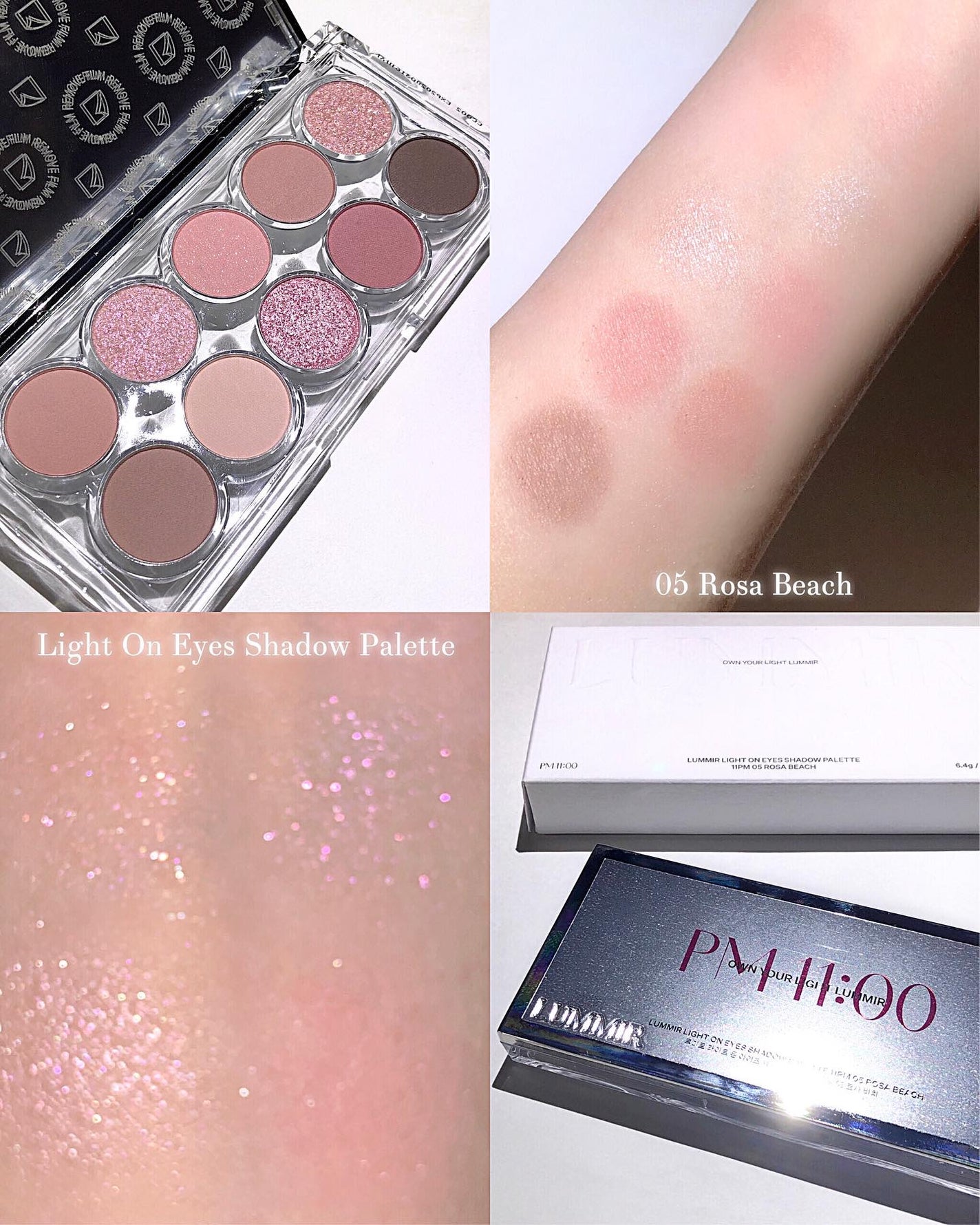 ライト オン アイズ シャドウ パレット/Lummir/アイシャドウパレットを使ったクチコミ(1枚目)