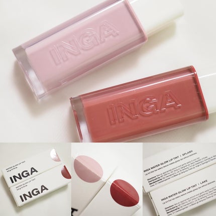 ウォーターグローリップティント/INGA/リップティントを使ったクチコミ(4枚目)
