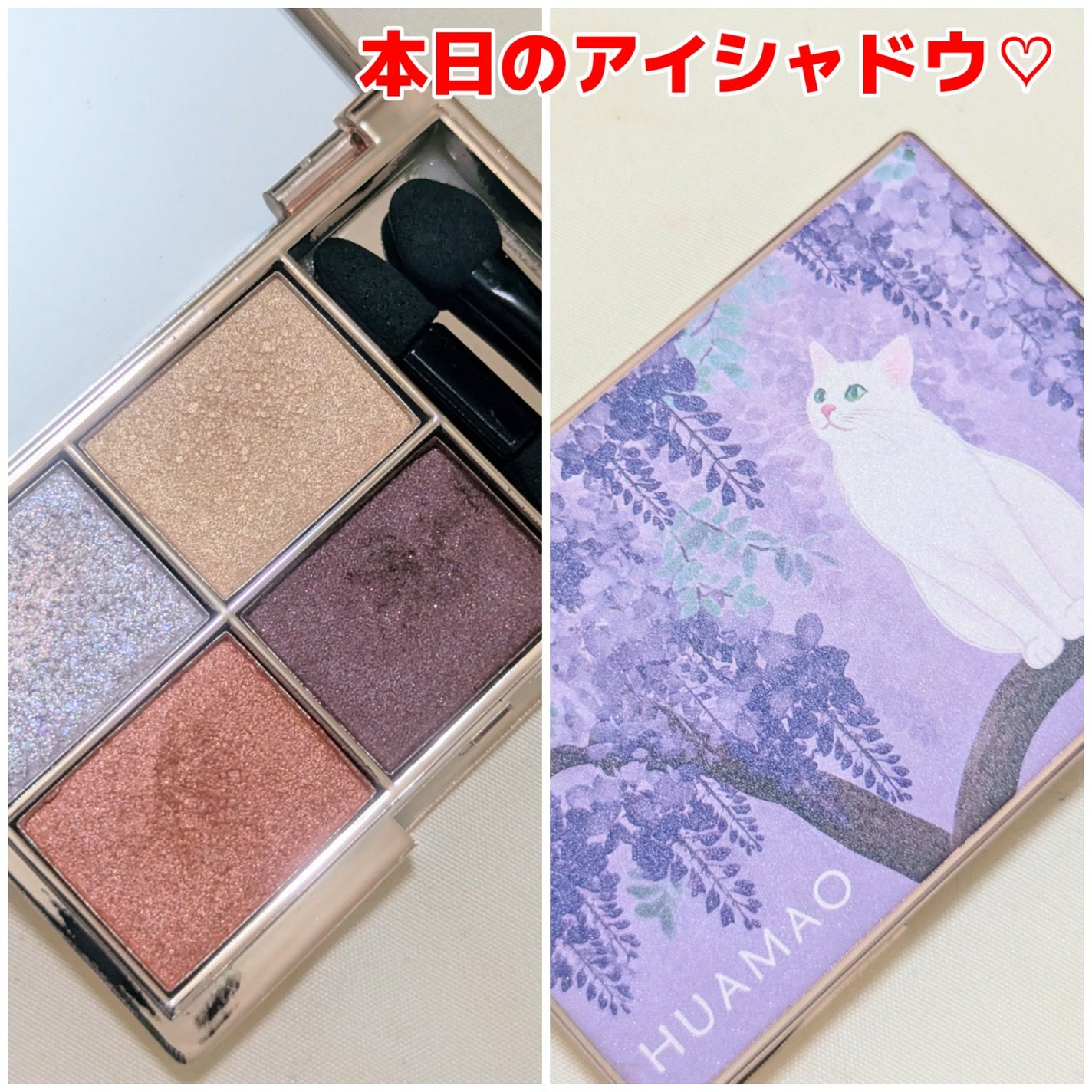 HUAMAO/SHOBIDO/アイシャドウパレットを使ったクチコミ(1枚目)