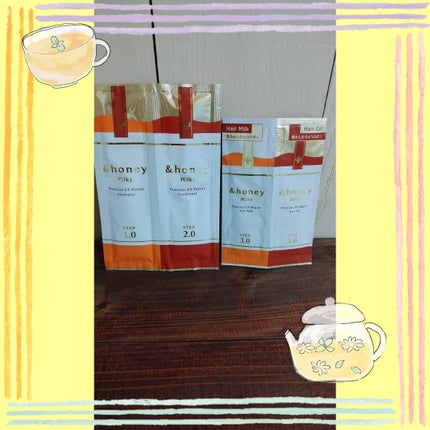 ミルキー プレシャス EX リペア シャンプー1.0 / ヘアトリートメント2.0 お試しシャンプー10ml+トリートメント10g/&honey/市販シャンプーの画像