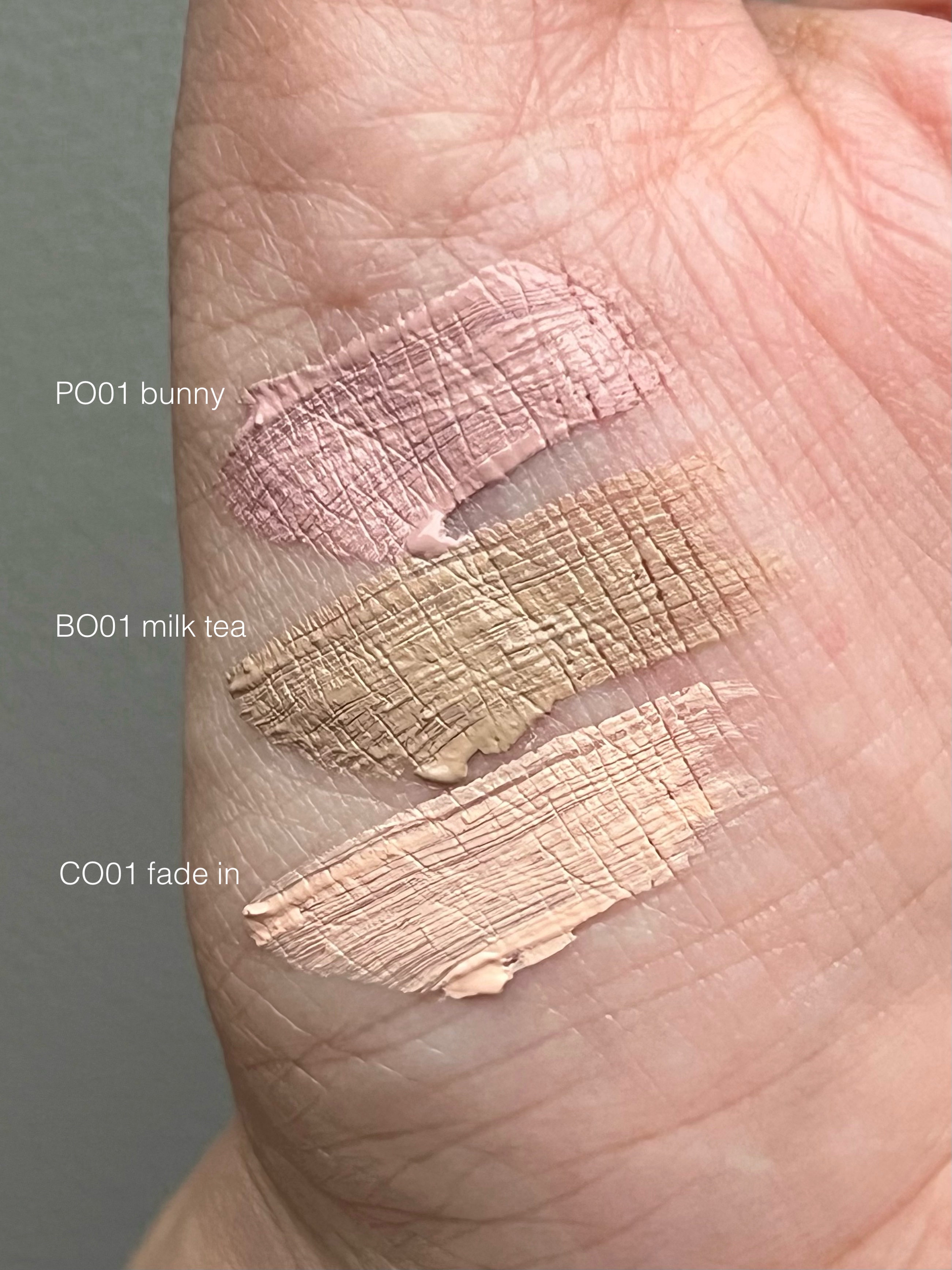 インスパイアスキニーブロウカラ/mude./眉マスカラを使ったクチコミ（3枚目）