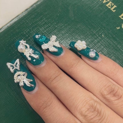 ジェルネイル(ライト対応)/セリア/ジェルネイルを使ったクチコミ(2枚目)