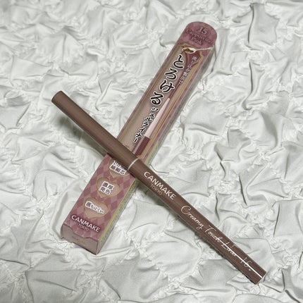 クリーミータッチライナー/キャンメイク/ジェルアイライナーを使ったクチコミ(1枚目)