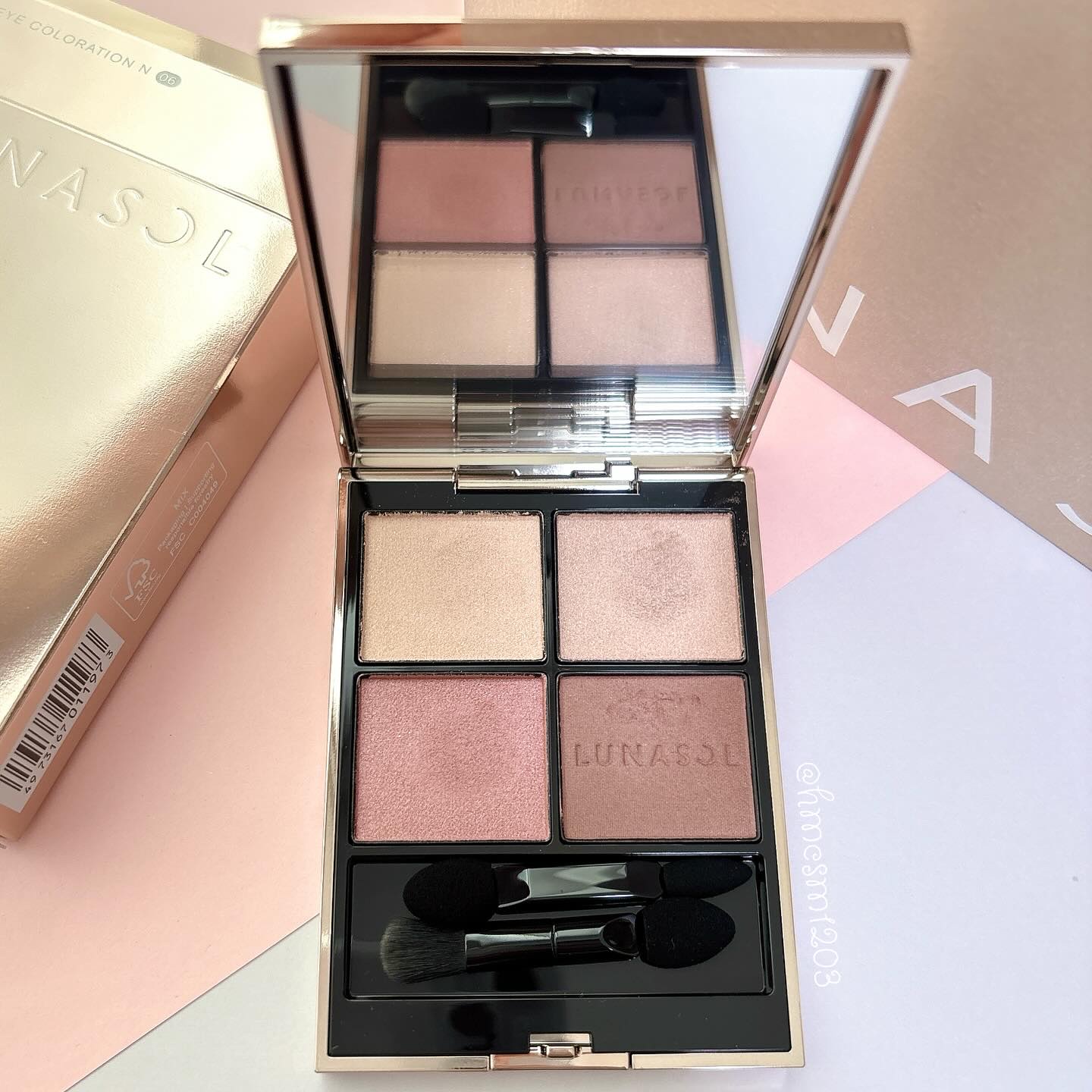 ルナソル アイカラーレーションN/LUNASOL/アイシャドウパレットを使ったクチコミ（1枚目）