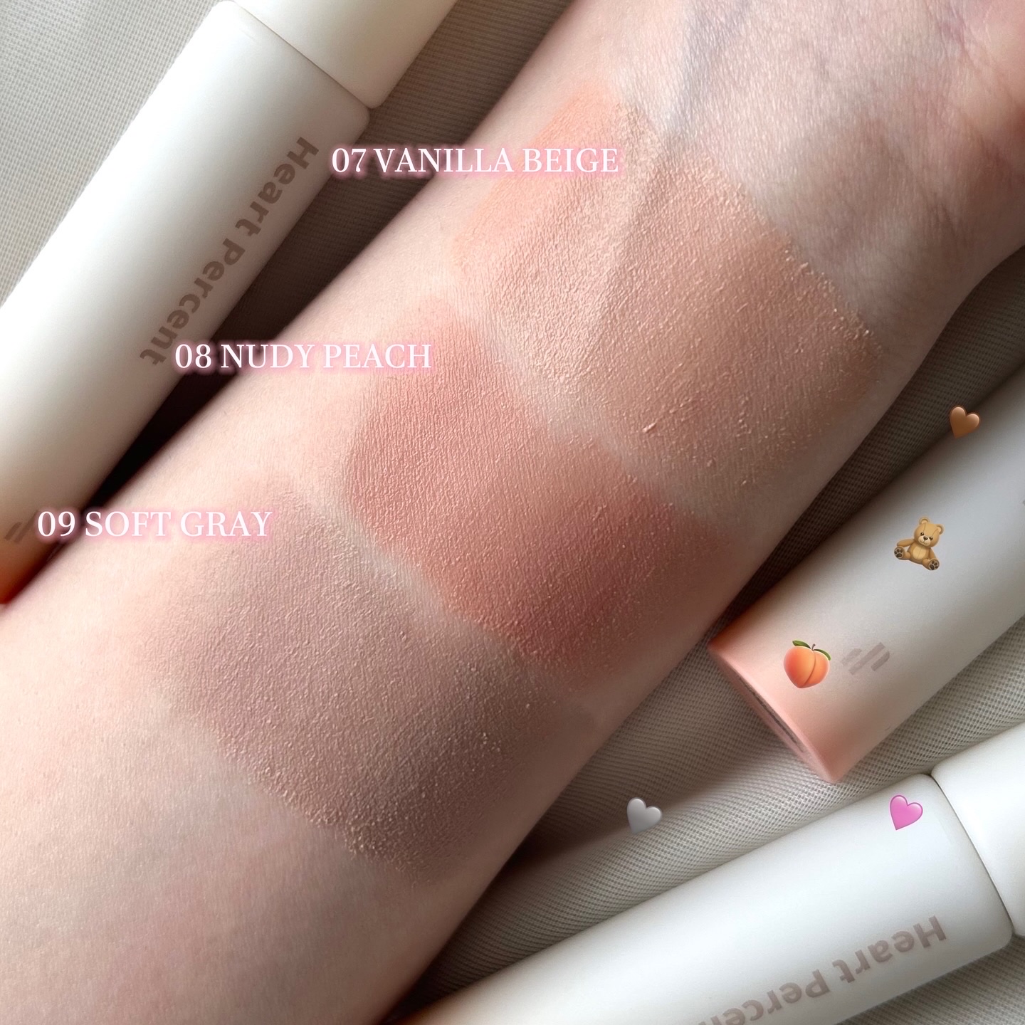 ドット オン ムード オールカバー リップベース/Heart Percent/リップクリームを使ったクチコミ（3枚目）