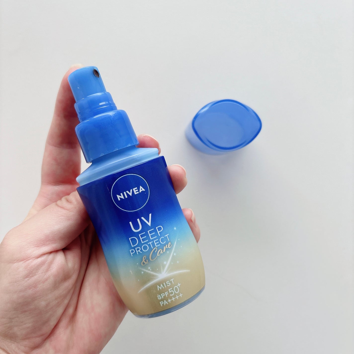 ニベアUV ディーププロテクト&ケア ミルクミスト/ニベア/日焼け止めミスト・スプレーを使ったクチコミ(2枚目)