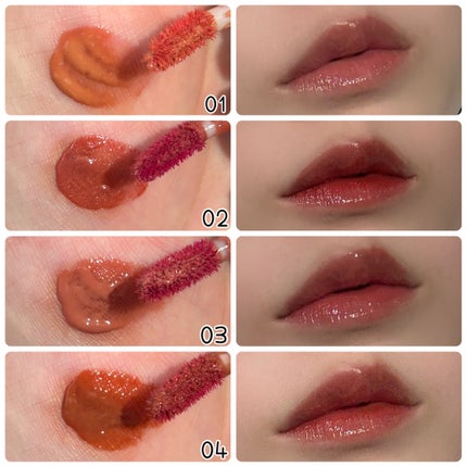 ネーミング グロウ ハートリップティント/NAMING./リップティントを使ったクチコミ(6枚目)